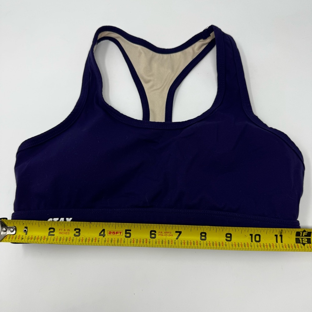 NWOT Stax Sports Bra Blue size small - Picture 6 of 7